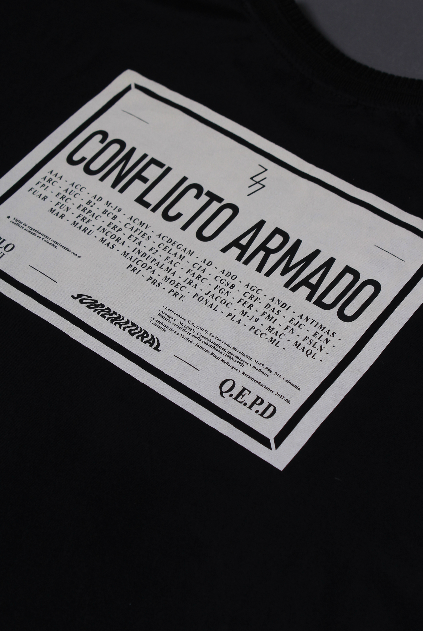 Camiseta BOX - OBITUARIO